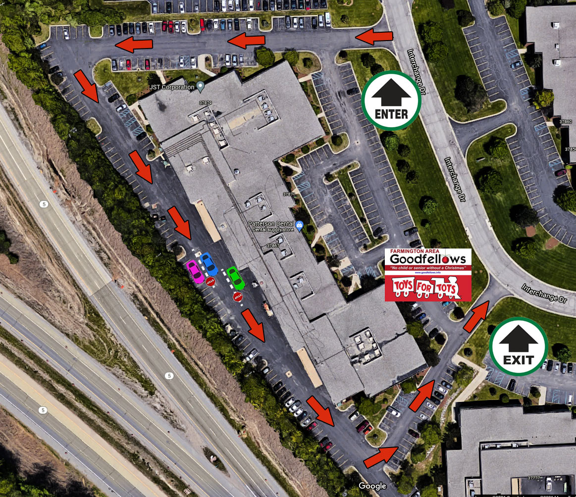 2021 delivery day map